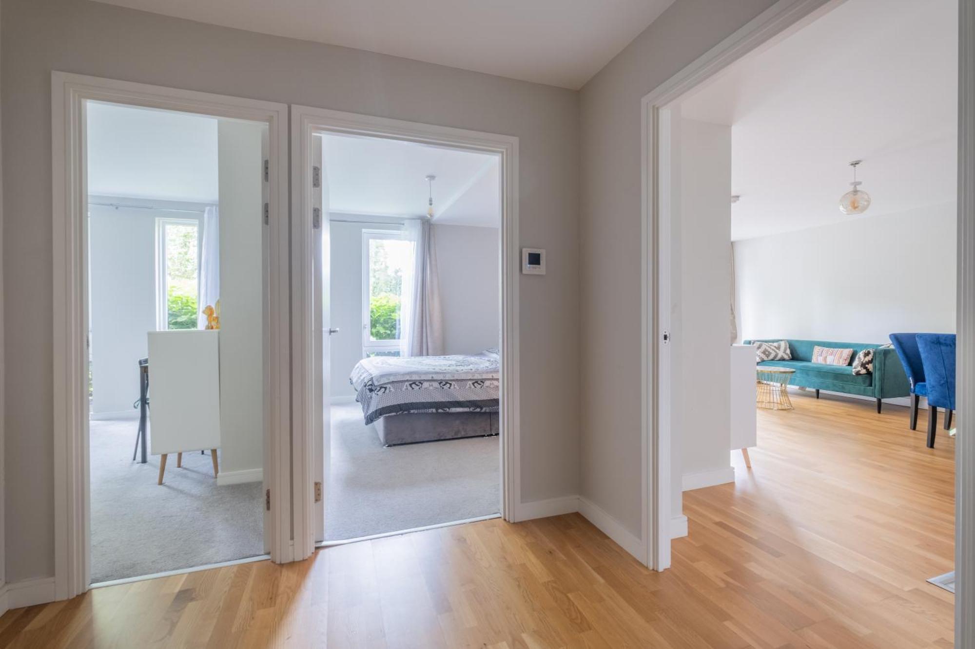 Brand New London Flat With Car Park Londres Exterior foto